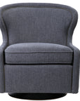 Biscay - Swivel Chair - Dark Gray
