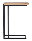 Mila - C Shape Side Table - Natural