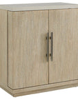 Oasis - Dockside Bar Cabinet - Beige / White