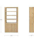 Blake - Tall Cabinet Rustic - Oak / Natural