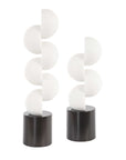Symmetry - Sculptures (Set of 2) - White