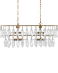 Tressia - Chandelier - Brass