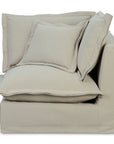 Olivia - Corner Chair Performance Fabric - Sand