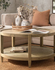 Devin - Solid Wood Round Table