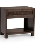 Baylee - 1 Drawer Nightstand - Cocoa Brown
