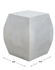 Grove - Ivory Wooden Accent Stool