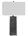 Sanderson - Metallic Table Lamp - Charcoal