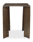 Reade - Outdoor Accent Table - Brass