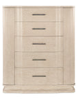 Nouveau Chic - Five Drawer Chest - Light Brown