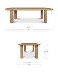 Anders - Small Dining Table - Natural