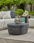 Rivington - Outdoor Pebble Coffee Table - Black