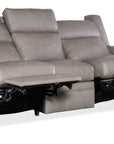 Imagine - Sofa Left & Right Recline, With Articulating Headrest - Gray