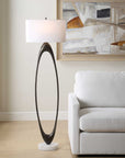 Sonic - Open Oval Floor Lamp - Bronze
