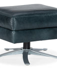 Roen - Swivel Ottoman - Blue