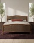 Eve - King Bed - Brown