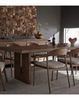 Modern - Eden Dining Table - Dark Brown