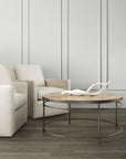 Commerce And Market - Saint Armand Round Cocktail Table