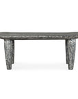 Fade To Black - Wood Bench - Black / White