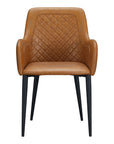 Cantata - Vegan Leather Dining Chair (Set of 2) - Tawny