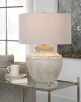 Artifact - Aged Stone Table Lamp