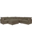 Caplan - 6 Piece Modular Sectional With Ottoman