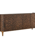 Melbourne - Mappa Burl 4 Door Cabinet - Woodtone