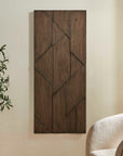 Hanoi - Geometric Wood Wall Panel - Woodtone
