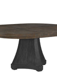 Montclair - Cinder Dining Table - Dark Brown / Dark Gray