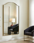 Mallorca - Arch Mirror - Brass