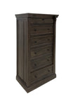 Adelaide - Wood 6 Drawer Chest - Cocoa Brown