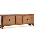 Amita - 3 Drawer 4 Door Cabinet - Brown