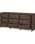 Jenson - 9 Drawer Dresser - Brown