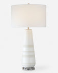 Santino - Crackled Ivory Table Lamp