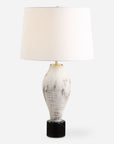 Magdaline - Rustic Table Lamp - White