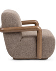Welson - Swivel Accent Chair - Warm Mocha