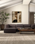 Form - Ottoman - Espresso Brown