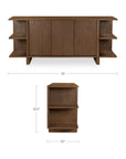 Casey - Sideboard - Dark Brown