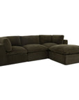 Cates - Lounge Modular Sectional - Dark Green