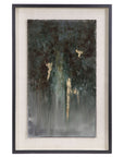 Rustic Patina Grande - Abstract Art - Dark Gray