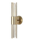 Cret - 2 Light LED Brass Sconce - Bronze