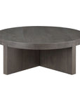 Folke - Round Coffee Table - Dark Gray