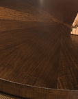 Archives - Round Pedestal Dining Table - Dark Brown