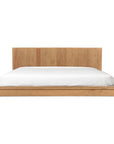 Plank - King Bed - Natural Oak