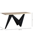 Bird - Console Table - White Oak