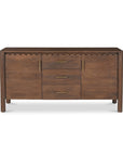 Wiley - 3 Drawer Sideboard - Vintage Brown