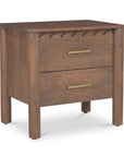 Wiley - Nightstand - Vintage Brown