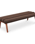 Arlo - Bench Performance Fabric - Dark Brown