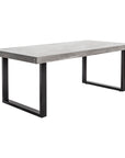 Jedrik - Large Outdoor Dining Table - Cement