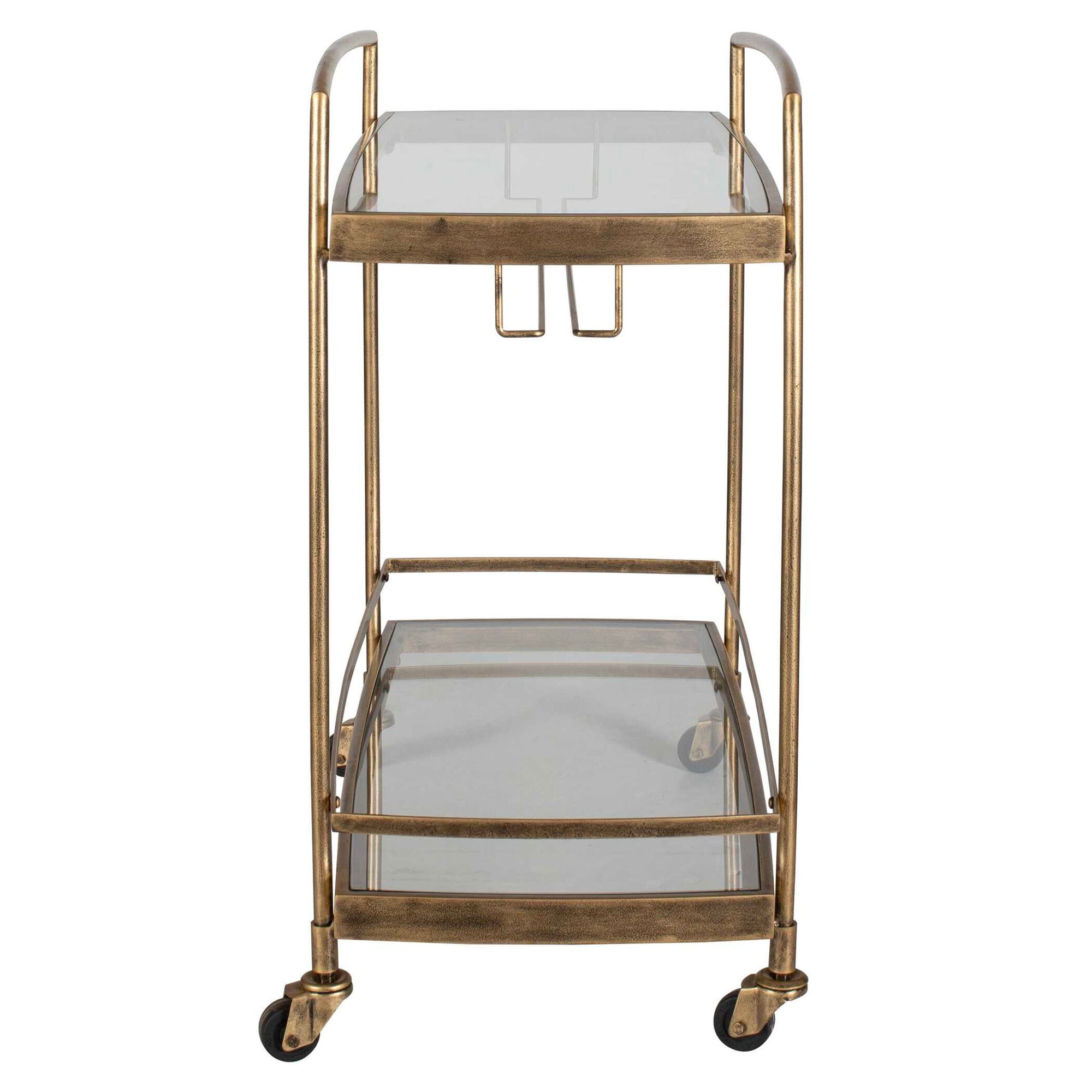 Scarritt - Bar Cart - Antique Brass