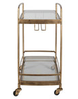 Scarritt - Bar Cart - Antique Brass